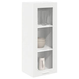 Hanging Cabinet White 40 x 31 x 100 cm Engineered Wood 884378