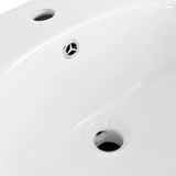 Wall-mounted Basin Ceramic White 690x520x210 mm 143009