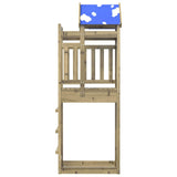 Play Tower Brown 85 x 52.5 x 239 cm Solid Impregnated Wood 3417195