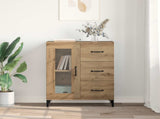 Sideboard with Drawer Artisan Oak 69.5 x 34 x 90 cm 880843