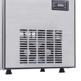 Ice Cube Maker with Door Silver 43 x 40 x 71 cm Stainless Steel 51102