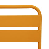 Garden Folding Chair Folding 2 pcs Mustard 42 x 52 x82cm 42002939