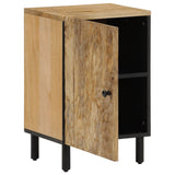 ZNTS Bathroom Cabinet 38x33x58 cm Solid Wood Mango 356912