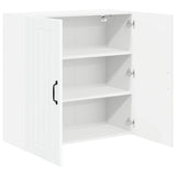 Wall Cabinet LUCCA White 80 x 31 x 80 cm Engineered Wood 885055