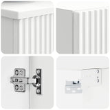 Bathroom Furniture Set 2 pcs White 33 x 34.5 x 100 cm 3406103
