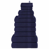 12 Piece Towel Set "FROGN" Navy Blue 360 gsm 137100