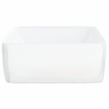 Wash Basin White 48x37x13 cm Ceramic Rectangle 153338
