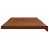 Window Sill Brown wood 140 x 40 x 4.5 cm PVC 42046925
