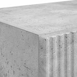 TV Wall Cabinet Concrete Grey 59.5 x 31 x 80 cm Engineered Wood 892362