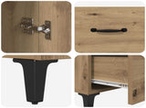 Sideboard Artisan Oak 69.5 x 34 x 90 cm Engineered Wood 880662