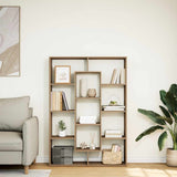 Book Cabinet Artisian Oak 102x29x143 cm Engineered Wood 3310306