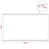 Tarpaulin with Eyelets 2 pcs Green 3 x 5 m 260 gsm PE 3429758