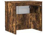 Bathroom Cabinet Smoked Oak 54 x 41 x 70 cm Engineered Wood 890153