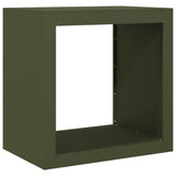 Firewood Rack Green 60x40x60 cm Steel 851006