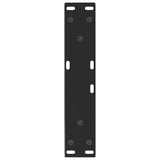 Coffee Table Legs V-Shape 2 pcs Black 30x cm Steel 4012600