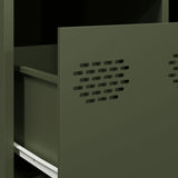 TV Cabinet Olive Green 68x50x43.5 cm Cold-rolled Steel 851242