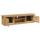 TV Rack HILL Honey Brown 158 x 40 x 39.5 cm Solid Pine Wood 42025045