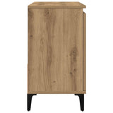 Sink Cabinet Artisan Oak 65x33x60 cm Engineered Wood 857124