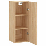 Wall Mounted Cabinet Sonoma Oak 34.5x34x90 cm 828871