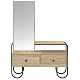 Dressing Table Sonoma Oak 100 x 36.5 x 136 cm Engineered Wood 8007684
