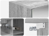 Bathroom Mirror Cabinet Grey Sonoma 60 x 14.5 x 50 cm 889084