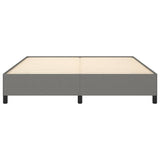 Bed Frame without Mattress Dark Grey Super King Fabric 349861