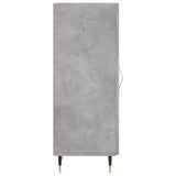 Sideboard Concrete Grey 34.5x34x90 cm Engineered Wood 828520