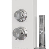 Shower Panel System Aluminium White 151415