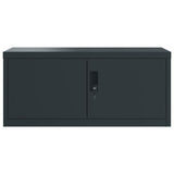 ZNTS File Cabinet Anthracite 90x40x40 cm Steel 339719