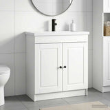 Bathroom Furniture Set High Gloss White 78.5 x 37.5 x 81 cm 3404138