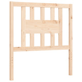 Bed Frame without Mattress 100x200 cm Solid Wood 3194561