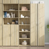 Highboard Sonoma Oak 50x41x185 cm Engineered Wood 3281682