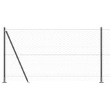 Welded Wire Fence with Concrete Base 50 x 1.2 m 3353700