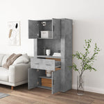 Highboard Concrete Grey Engineered Wood 3185371