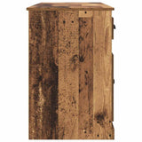 Desk with Cabinet Old Wood Engineered Wood 154.5 x 50 x 75 cm 3402677