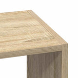 Bookcases 2 pcs Stackable Sonoma Oak 30x30x80 cm Engineered Wood 858808