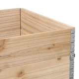 Pallet Collars 2 pcs 120x80 cm Solid Wood Pine 4010275