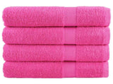 Premium Shower Towels SOLUND 4 pcs Pink 70x140 cm 600 gsm 137525