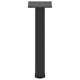 Coffee Table Legs 4 pcs Black 42-44 cm Steel 4012452