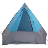 Camping Tent with Roof Blue 482 x 360 x 227 cm Taffeta 42001188