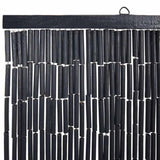 Insect Door Curtain Dark Grey 120x220 cm Bamboo 4017451