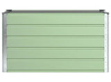 Planter Pastel Green 100 x 50 x 77 cm Galvanised Steel 42018255