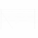 Field Fence Silver 50 x 1 m Galvanised steel 42005836