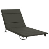 Sunlounger Cushion GEMERT 100% Polyester Anthracite 948567
