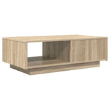 Coffee Table Sonoma Oak 95 x 55 x 31 cm Engineered Wood 8000182