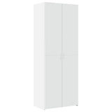 Highboard White 70x42.5x185 cm Engineered Wood 3281427