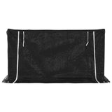 Firewood Rack with Rain Cover 200.5x100.5x110.5 cm Galvanised Steel 4104947