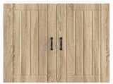 Wall Cabinet LUCCA Sonoma Oak 80 x 31 x 80 cm Engineered Wood 885057