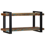 ZNTS Wall Shelf Multicolour Solid Wood Reclaimed 4017486