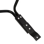 Garden Lawn Roller Pull with Aerator Clamps Black 63 L Iron 3308005